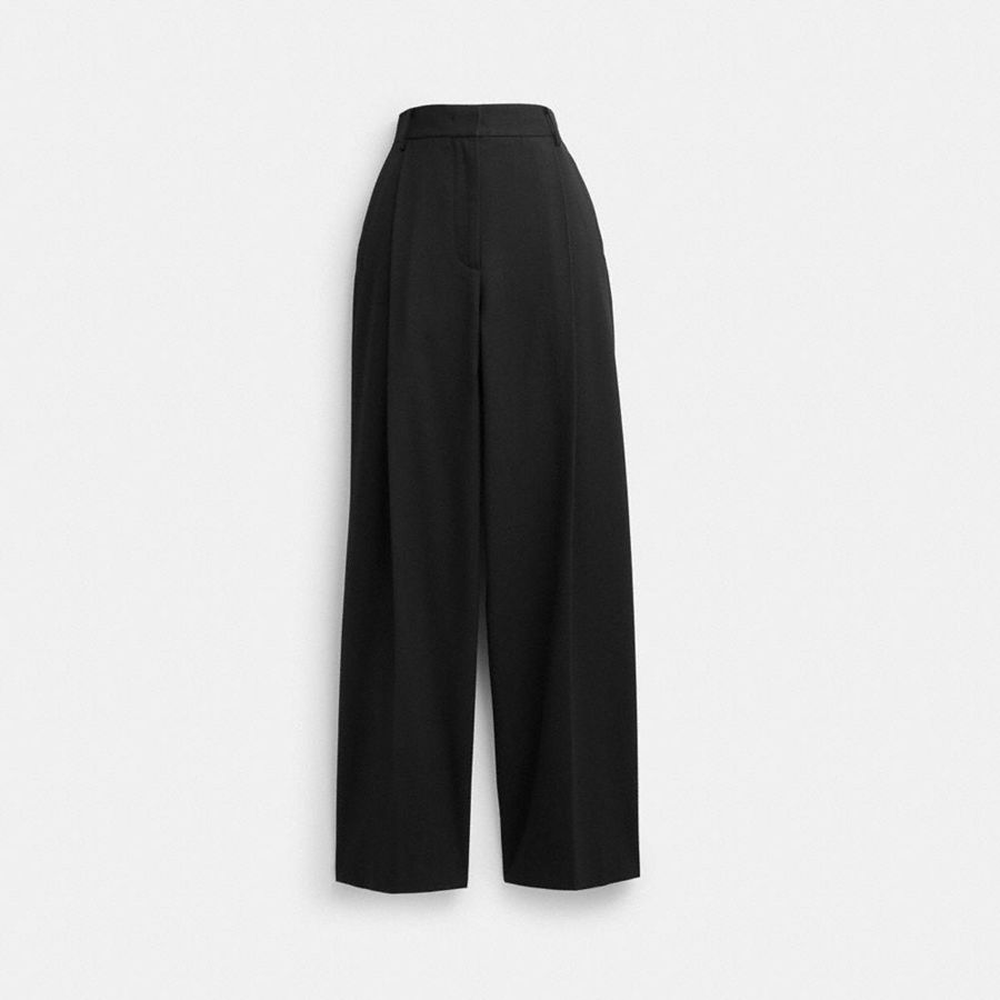 Pantalon COACH Mujer Negras | 3749IHROB