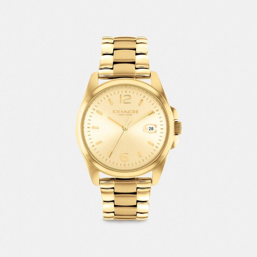 Relojes COACH Mujer Doradas | 8693QJRBS