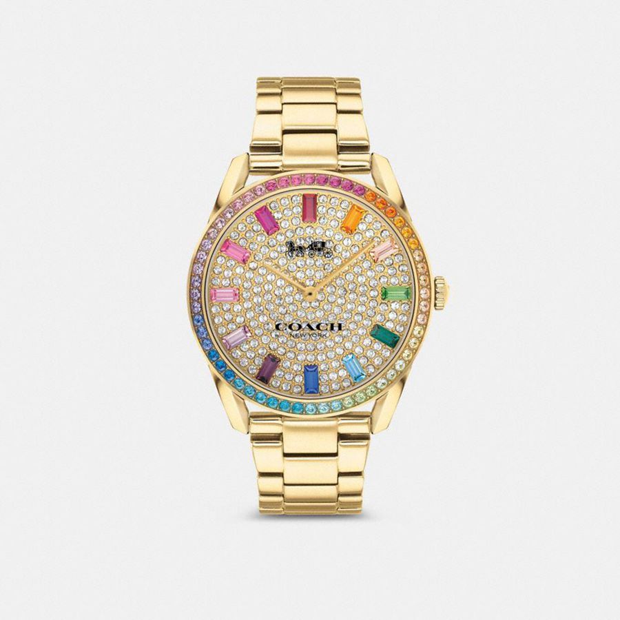 Relojes COACH Mujer Doradas | 9036BCQJY