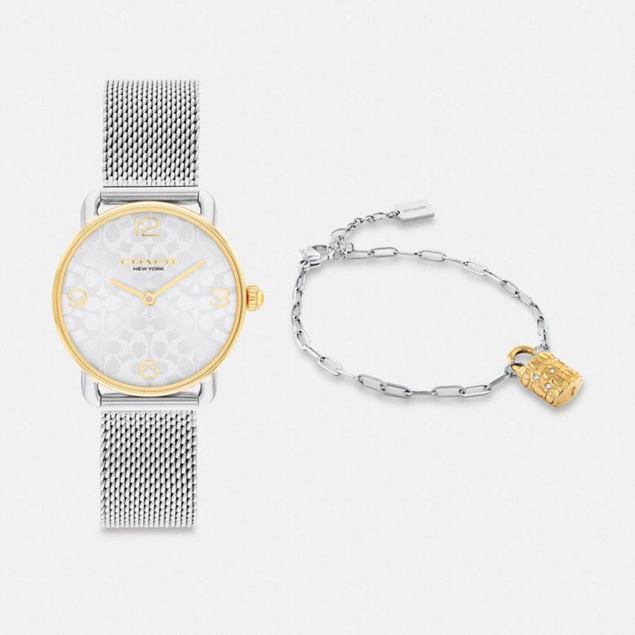 Relojes COACH Mujer Plateadas | 6457MLJZE