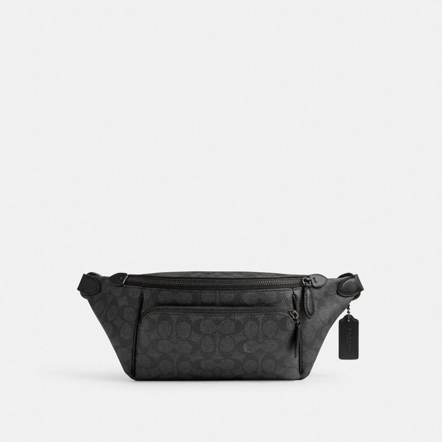 Riñonera COACH Hombre Gris | 5718EVMCZ