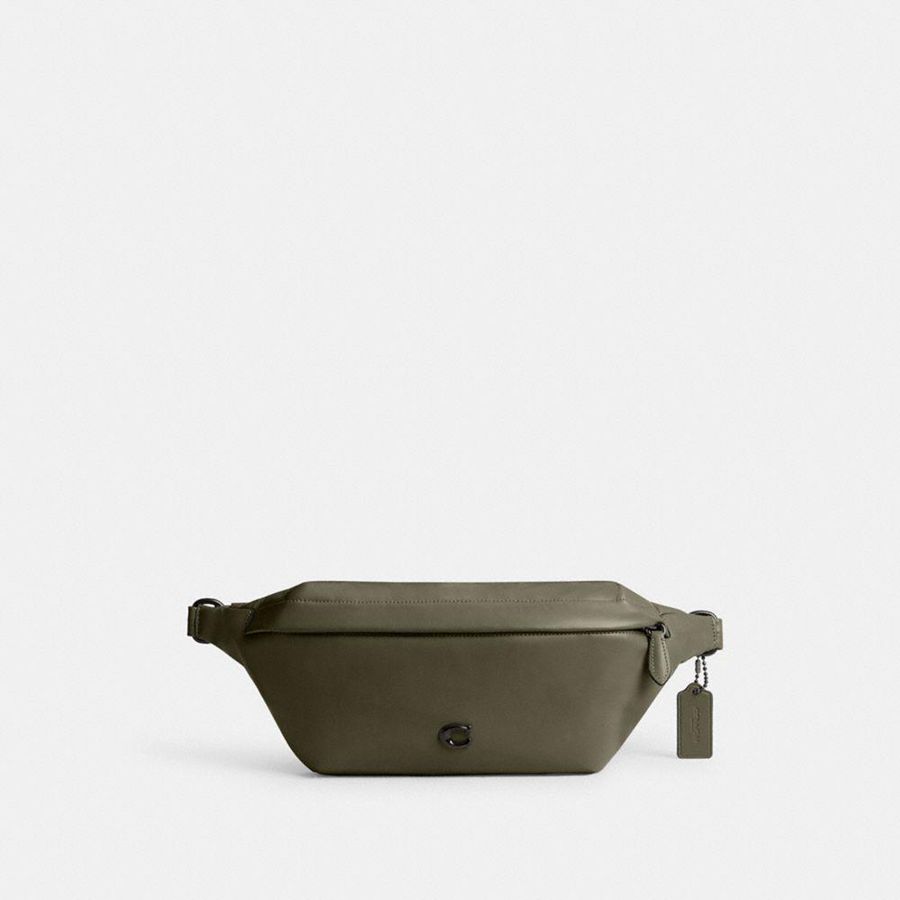 Riñonera COACH Hombre Verde | 2915VUFWL