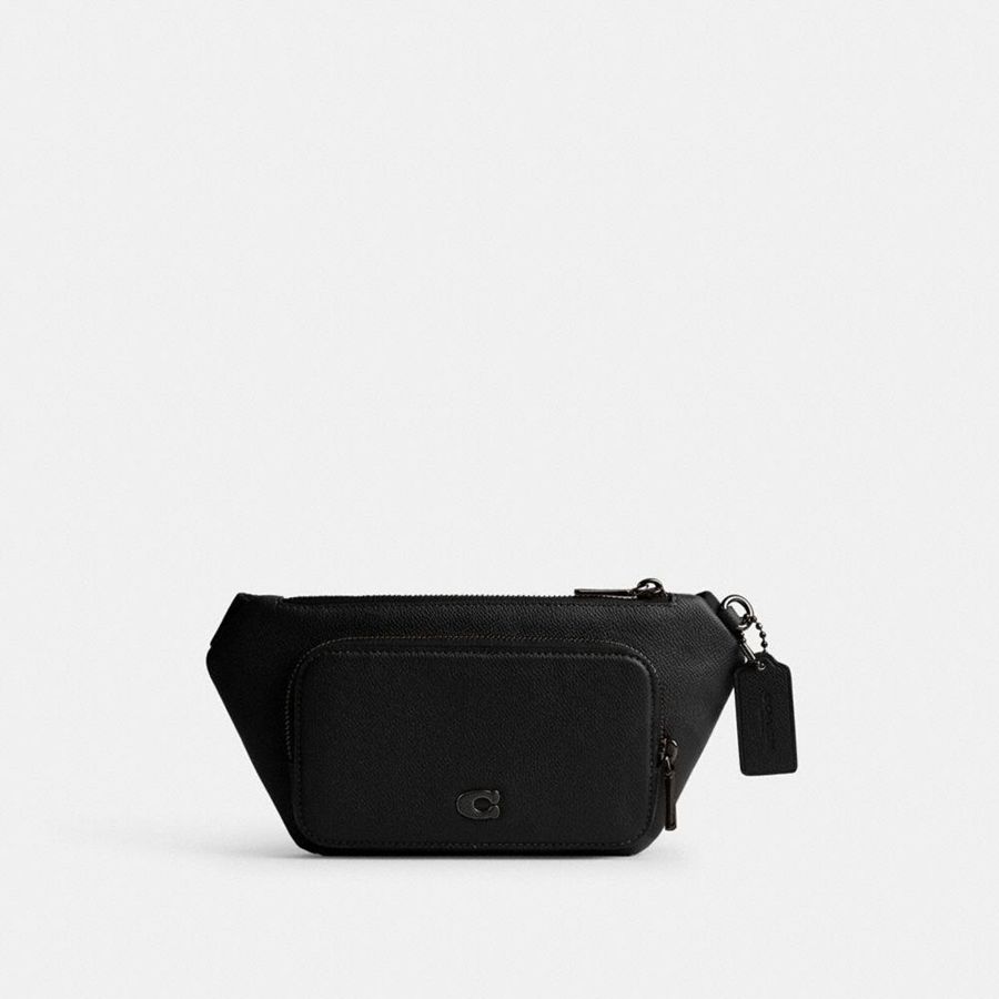 Riñonera COACH Mujer Negras | 7462CWHJQ