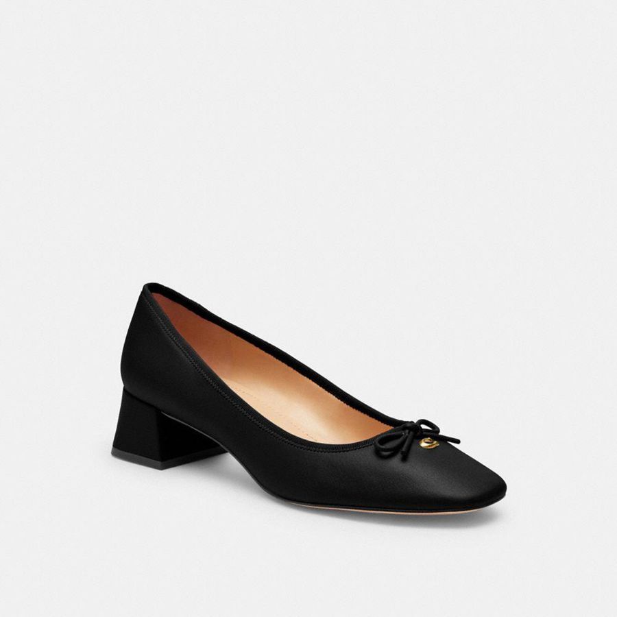 Tacones COACH Mujer Negras | 9130MWYZO