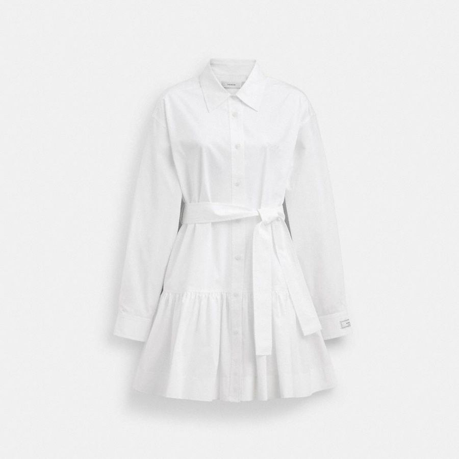 Vestido COACH Mujer Blancas | 7920LDZIF