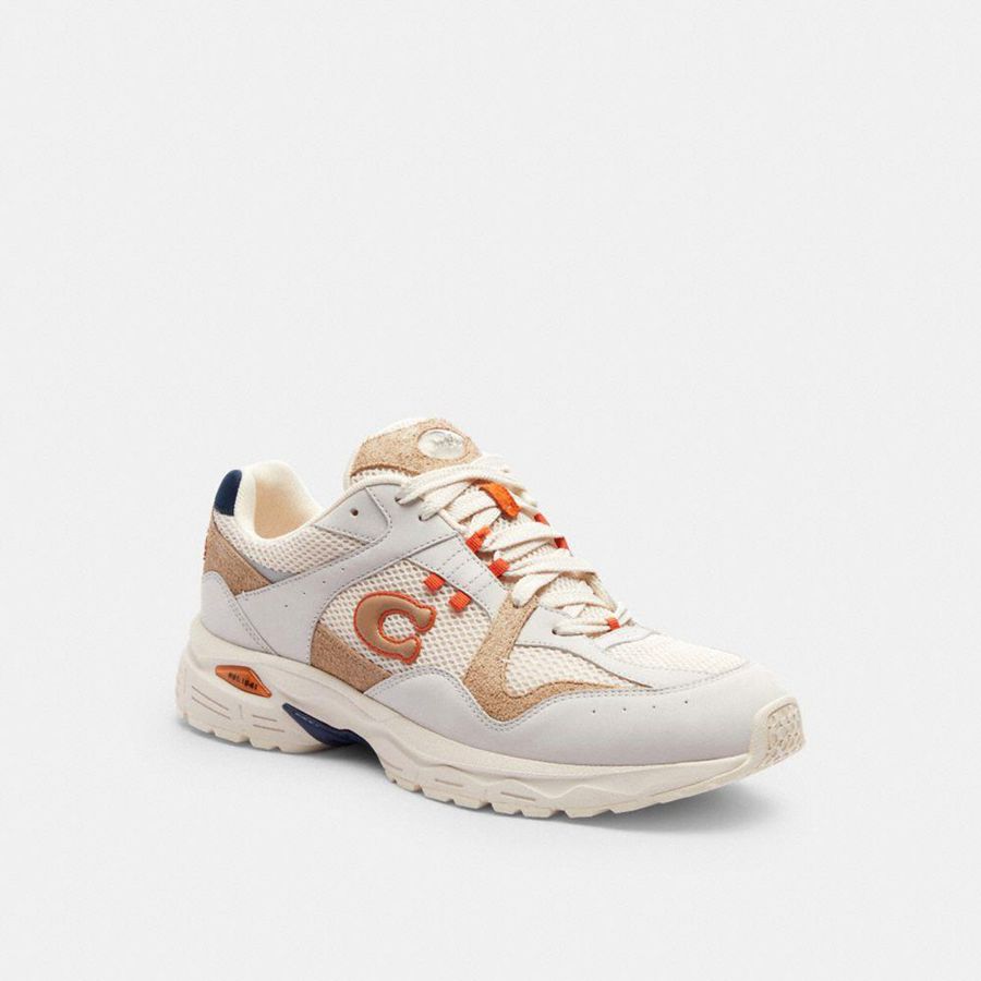 Zapatillas COACH Hombre Blancas | 6789IJOAR