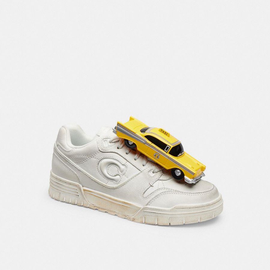 Zapatillas COACH Hombre Blancas | 8029TMDUA