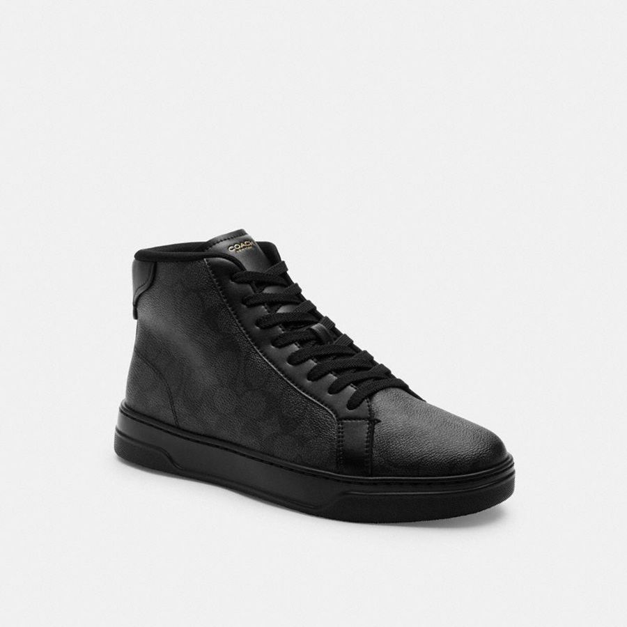 Zapatillas COACH Hombre Negras | 2349CWPZD