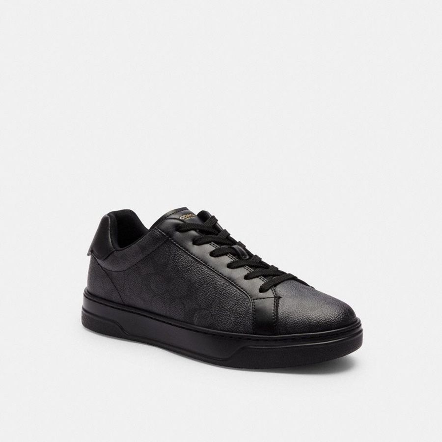 Zapatillas COACH Hombre Negras | 6482ESGHA