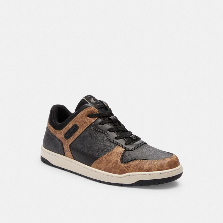 Zapatillas COACH Hombre Negras | 8041RLCSD