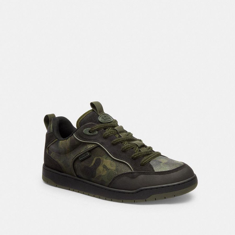 Zapatillas COACH Hombre Verde | 4795MUFIP
