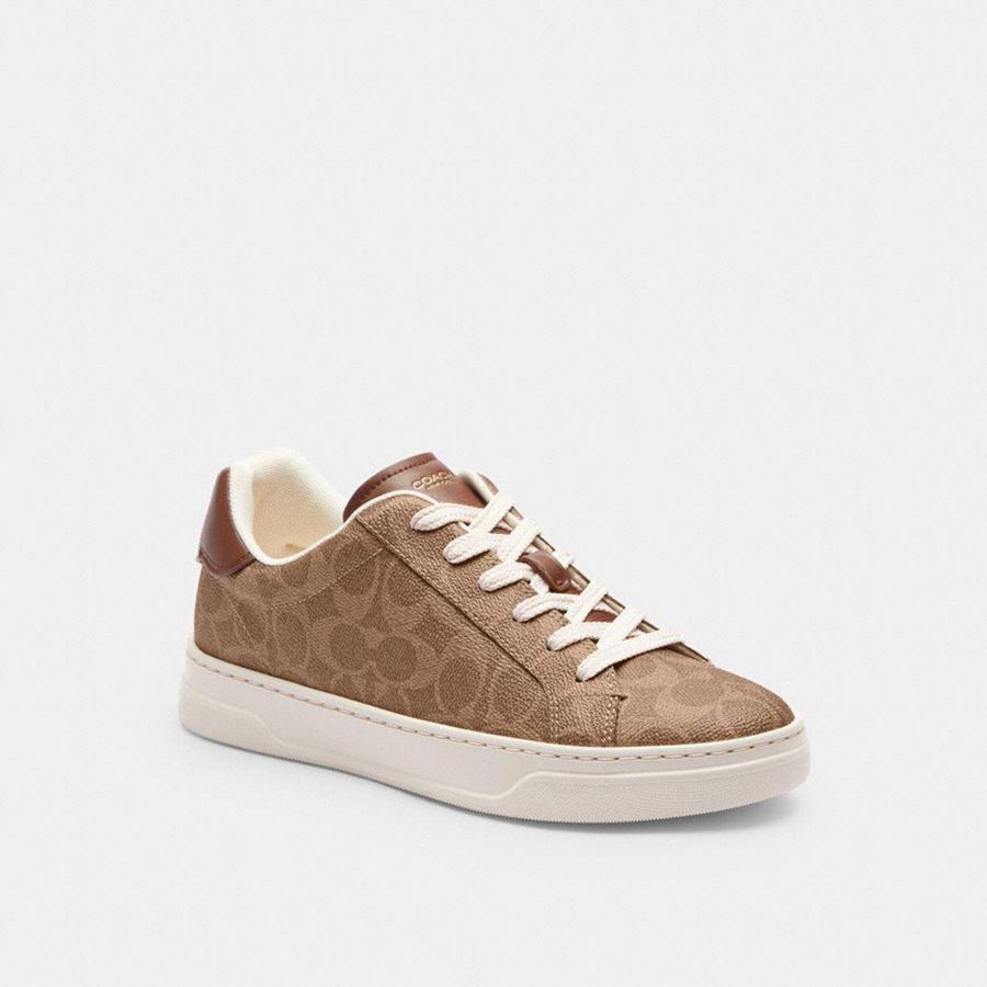 Zapatillas COACH Mujer Marrones | 5701DRFHJ