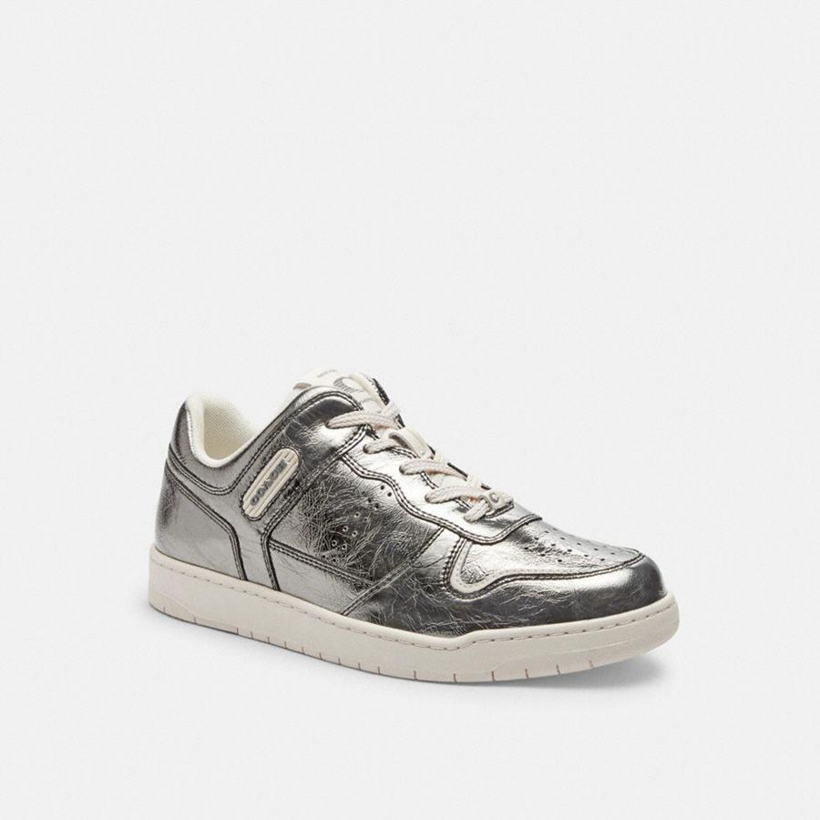 Zapatillas COACH Mujer Plateadas | 9716ZKEVL